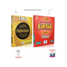 Paraf 8. Sınıf Lgs Sözel Mantık + Kontakt Türkçe 2 Kitap Seti