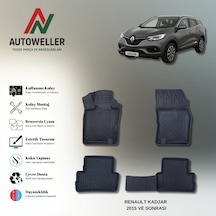 Renault Kadjar 2015 Sonrası Uyumlu Havuzlu Oto Paspas
