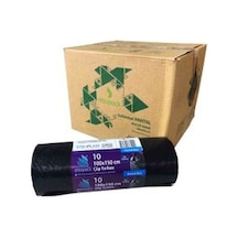 Ersopack Endüstriyel 100X150Cm Çöp Torbası 1 Koli 10 Rulo