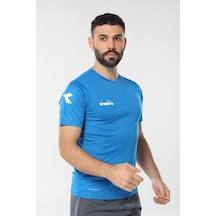 Diadora Nacce Erkek Mavi T-Shirt - 16Tsr05