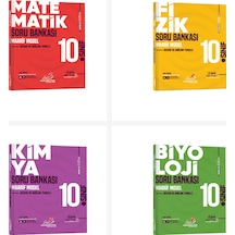 Kondisyon Virtüöz 10.sınıf Matematik+fizik+kimya+biyoloji Soru Bankası Maarif Model
