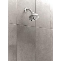 Moen 200w0 Hydro Energetix Sekiz Fonksiyonlu 12,7 Cm Çap Sprey Başlığı Standart, Krom 000 Açık Krem