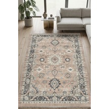 Dekoratif Halı Kaymaz Taban Leke Tutmaz Yıkanabilir Kilim Özel Ölçü Salon Halısı 3026