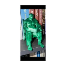 Hulk Oturan Figür 10 Cm Sandalyeli