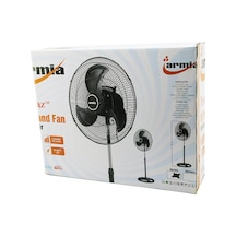18 İnç Sanayi Vantilatör 3 Metal Kanat: Çap:56cm - Y: 140cm - 3 Kademe Hız 80w 5468
