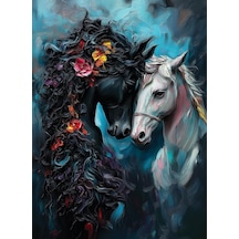 Puzzle - Siyah Beyaz,1000 Parça Puzzle, 1199