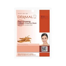 2 Adet Dermal Kırmızı Ginseng Kolajen Maske