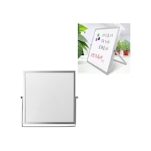 Cbtx Taşınabilir Manyetik Masaüstü Küçük Beyaz Tahta Mesaj Yazı Tahtası, Boyut: 25cm X 25cm