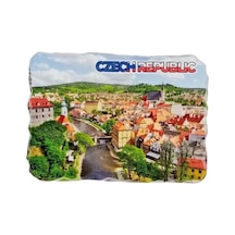 Çek Cumhuriyeti Temalı Kırık Magnet