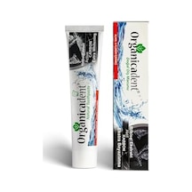 Organicadent Aktif Karbonlu Doğal Diş Macunu, Florür İçermeyen, Vegan Formül, Beyazlatıcı Etkili, 75ml, 3'lü Paket