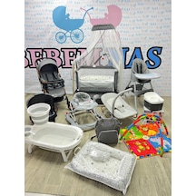 Bebemnas Royal Pluss Yeni Doğan Bebek Çeyiz Seti Full Set