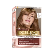 L Oréal Paris Excellence Creme Nude Renkler Saç Boyası 7u Nude Kumral 3'li Avantaj Paketi Mıchu