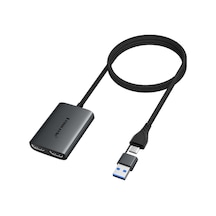 Lemorele Hd10, 2 İn 1 Usb Ve Type-c Girişli, Çift Hdmı 1080p 60hz Görüntü Aktarıcı Çoklayıcı Çoğaltıcı Hub