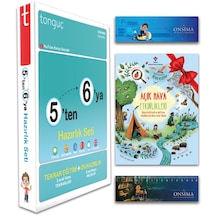 Tonguç Akademi 6. Sınıf 5 Ten 6 Ya Hazırlık Yaz Tatili Tekrar Seti - Açık Hava Etkinlikleri Hediyeli Set 4 Kitap