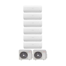 Bosch Multi Split İnverter Klima 54000 Btu Dış 36+18 + 6 İç Ünite 12000 + 12000 + 12000 + 12000 + 12000 + 12000 Btu