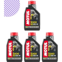 Motul 5000 10W-40 Motorsiklet Yağı 4 x 1 L
