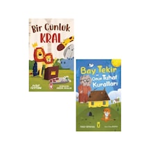 Bir Günlük Kral + Bay Tekir Ve Onun Tuhaf Kuralları 2 Kitap Set - Yusuf Öztoprak