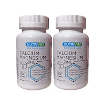 Nutrivita Nutrition Calcium Mağnesium Zinc Vitamin D 2 Kutu