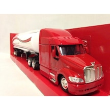 Newray Peterbilt 387 Petrol Tankeri 1/43 Ölçek Model Tır