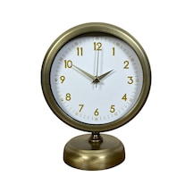 Büro Ev Ofis Hediyesi İçin 20x25cm Trend Dekor Metal Masa Saati Diğer