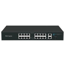 Ods 08ODS-16GP2U2S-200 16 Port 200 W Full Poe  Gigabit 2X Sfp Yönetilemez Switch