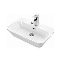 Drop Tezgah Üstü Lavabo 65 45cm 4465 Beyaz