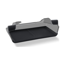 Rogfer 2024 Tesla Model 3 Ekran Saklama Kutusu İçin, Renk: Yarı Saydam Siyah + Siyah