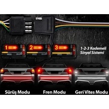 Hubstein Pick Up Ledi Uyumlu Off Road Bagaj Sinyalli Kayar Led La