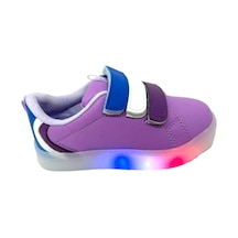 Cool Kız Kids Sneaker Esnek Rahat Kalıp Çocuk Spor Ayakkabı Tam Kalıp Ortopedik Günlük Ayakkabı Mami Mor