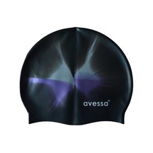 Avessa Gökkuşağı Silikon Bone Siyah-Gri MC805 Çok Renkli