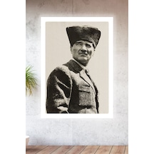 Lucena Metal Baskılı Atatürk Koleksiyonu Tablo No 16 - 15 Cm X 20 Cm