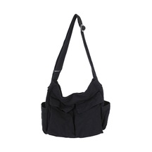 Moveevo Siyah Çanta: Unisex Çanta, Çalışma-okul Kullanıma Uygun, Geniş Hacimli, Kanvas Malzeme, Modern Stiliyle Günlük Kullanim