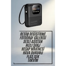Taşınabilir Akıllı Powerbank 10.000 Mah 4 Çıkışlı