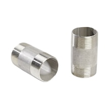 21-2" Krom Çift Tarafli Nipel