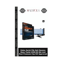 Delux Serisi File Seti Oyuncu Masa Tenisi 6390-00 Net And Post Premıum Clıp Ittf Approved Belirtilmemiş