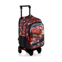 Otto 48256 Cars Çekçekli İlkokul Çantası Check Vıctory Çok Renkli