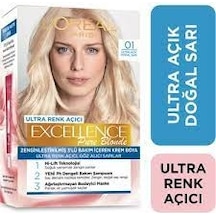 Loreal Excellence 01 Ultra Açık Doğal Sarı Saç Boyası