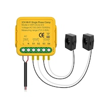 Tuya Wifi Akıllı Ev Enerji Monitörü 2.4ghz Akıllı Enerji S6907-2