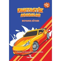 Fantastik Arabalar Boyama Kitabı - Ifgc-884413