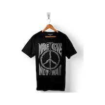 Make Love Not War Savaşa Hayır Barış Baskılı Tişört Unisex T-shirt 001