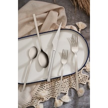 Emsan Sedir 60 Parça 12 Kişilik Çatal Kaşık Bıçak Takımı Gümüş