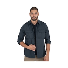 Combat tactical taktik fermuar cepli koruma outdoor gömlek Siyah