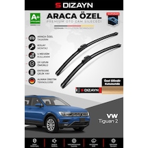 S-dizayn Vw Tiguan 2 Ön Cam Silecek Seti 2016-2024 Premium Araca Özel 65-53 Cm A+ Kalite