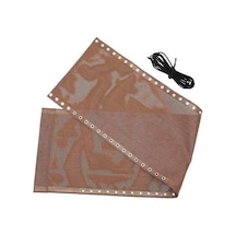 Bloomnest Salıncak Aksesuarları Koltuk Kumaşı, Bahçe Sandalyesi Yedek Kumaşı, Katlanır Şezlong Tamir Kumaşı, Sandalye Yedek Kumaşı, Altın-siyah, Yüksek Kalite Polyester Altın - Siyah