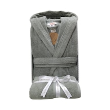 Özdilek Super Soft Kapüşonlu Bornoz + Baş Havlusu- Yeşil