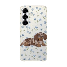 Samsung Galaxy S25 Uyumlu Baskılı Şeffaf Telefon Kılıfı Koleksiyon: Dog Lover 8