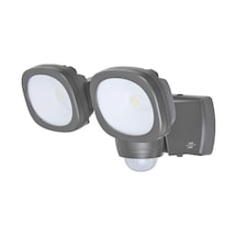 Brennenstuhl Pilli Led Spot Lamba Lufos / Kablosuz Led Dış Mekan Spotu Pilli Ve Hareket Sensörlü, 8 Adet Led Lamba, 2 X 240 Lümen, Dış Mekan İçin 10 Parça Siyah
