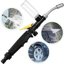 Techtic 30cm Köpük Hazneli Basınçlı Ayarlanabilir Bahçe Sulama