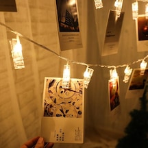 Işıklı Mandallı Fotoğraf Albümü 20li Diğer