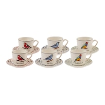 Karaca  Vogel 6 Kişilik Kahve Fincan Takımı 80 ml